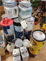 Group of Assorted Paint / Stain