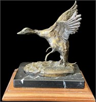 Bronze Pintail Sculpture