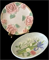 Handcrafted Dish and Fitz and Floyd Plate