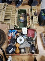 Tackle with Contents, Assorted Reels & Tackle