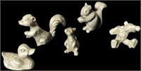 Miniature Pewter Animals