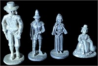 Pewter Pilgrims and People