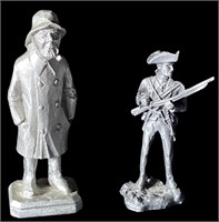 Pewter Old Salt and Soldier