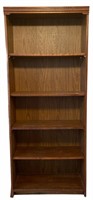 Wood Veneer Book Shelf