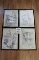 Group of 4 Pictures / Artwork