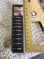 Craftsman 3/8 inch drive deep well socket set