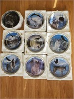 Group of 9 Collector Plates