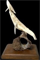 Whale Bone Sculpture