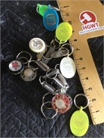 Collection of keychains