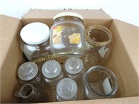 Assorted Jars and Cannisters