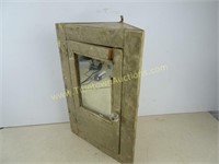 Antique Corner Cabinet - 13.5x20x7