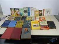 Assortment of Vintage and Antique Books
