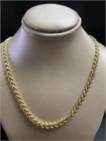 10kt Gold Quality 19" Rope Necklace
