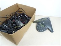 Polycom Speakerphone with Extra Cords