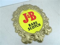 J&B Rare Scotch Sign - 18x15