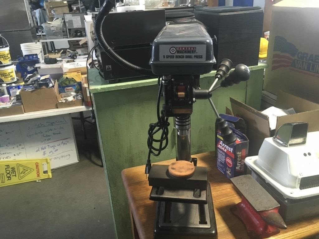 COUNTY LINE AUCTIONS MACHINE SHOP AND INDUSTRIAL TOOLS