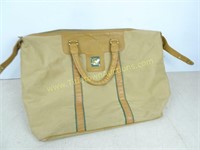Vintage Duffel Bag - Roughly 22x15x9
