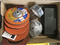 Norton 40 CRB 7" flap discs and other