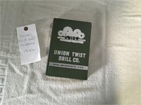 1946 Union Twist Drill Book