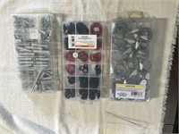 Assorted Clamps, O-rings and Springs