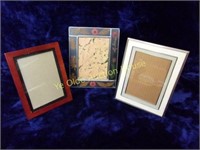 Group of Three Assorted Photo Frames
