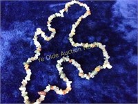 35" Multi Gem Stone Strand Necklace