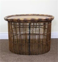 Rattan - Removable Top End / Side Table