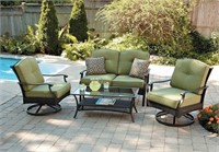 New Providence 4pc Patio Sofa Chair Table Set