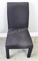 Contemporary High Back Ultra Suede Accent Chair