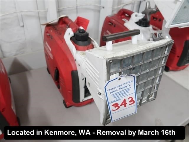 KENMORE CONSTRUCTION EQUIP, LUMBER & FIRE DEPT SURPLUS