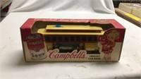 Campbells trolley car bank