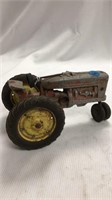 Toy tractor cast tru scale has repairs