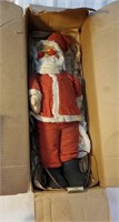 Scary Santa Claus in original box