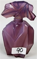 Ruba Rombic purple perfume bottle