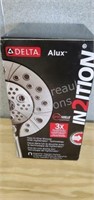 Delta alux two-in-one shower with h2okinetic