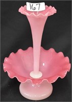 Pink Epergne, has one flower center stem