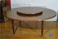 Large Round Table w/ Lazy Susan