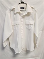 17.5 Police Officers Shirt Used White