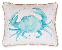 THR0 Seahorse & Crab Throw Pillows