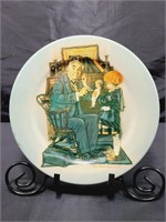 Norman Rockwell Tin Plate