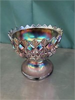 Carnival Glass Candy Dish