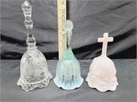 Assorted Crystal & Glass Bells