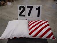 (2) Decorative Throw Pillows by Thro