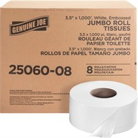 Genuine Joe Jumbo Dispenser Roll Bath Tissue