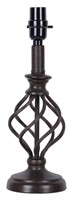 (2) BH & G Caged Metal Accent Lamp Bases