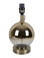 BH & G Mirrored Sphere Lamp Base