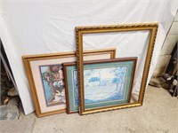 Assorted Pictures Or Frames
