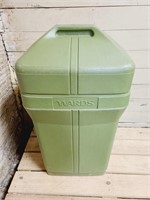 45 Gallon Handled Trash Can Good Used Cond