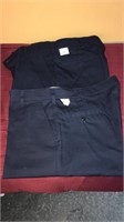 2 pairs cargo work pants (36x32, 38x30)