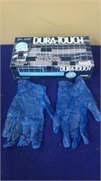 100 pairs powder-free vinyl gloves (L)